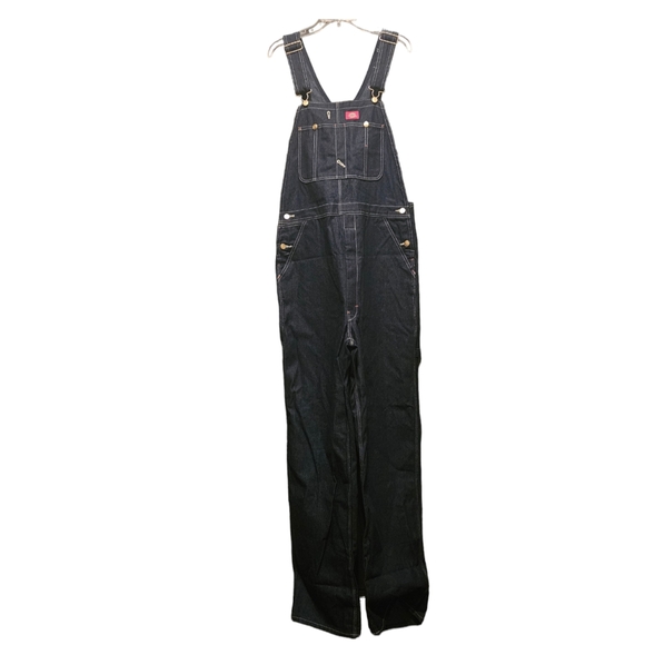 NWOT DICKIES Men'sIndigoBibOveralls-tag says34x34;BUT,fit like 38x36..Mislabeled - Picture 4 of 10